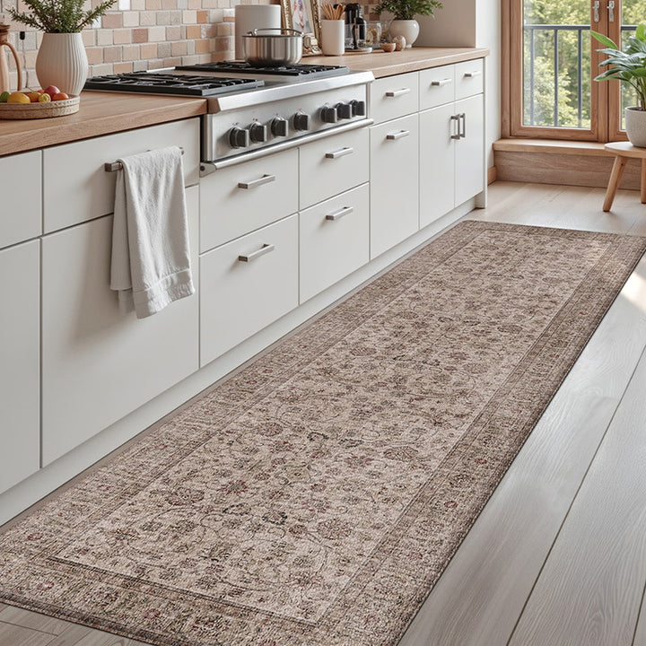 Vintage-Inspired Kitchen Runner
