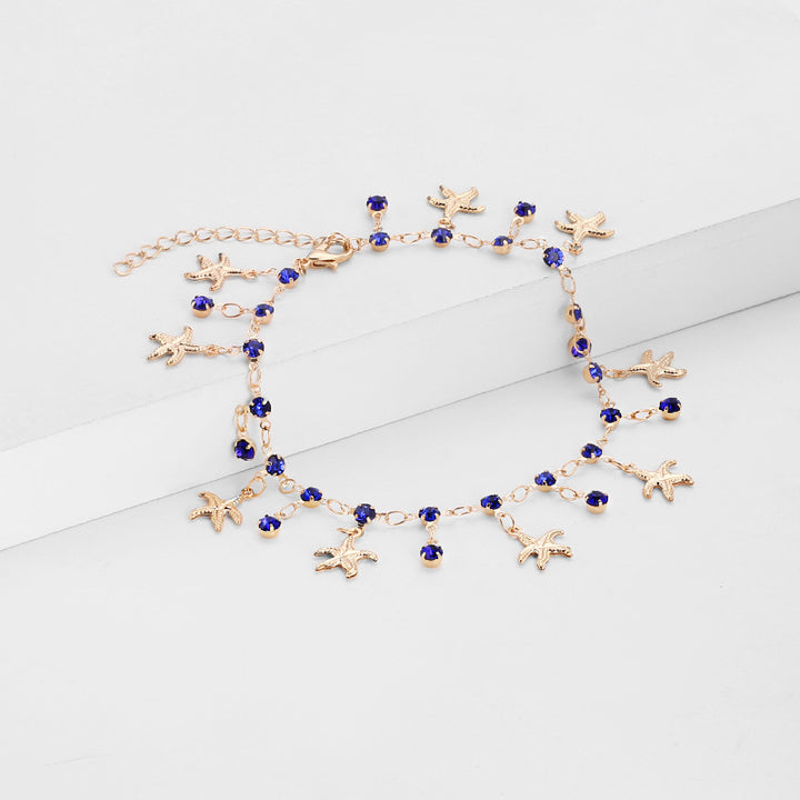 Starfish Charm Anklet Kalsten