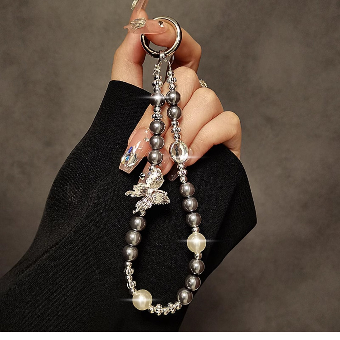 Elegant Charm Beaded Keychain Kalsten