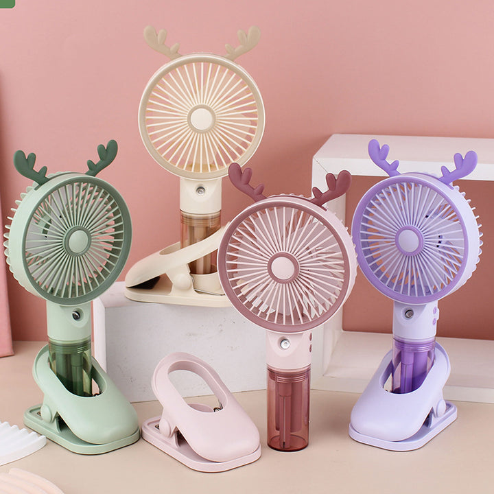 Women's portable USB table fan with foldable design Kalsten