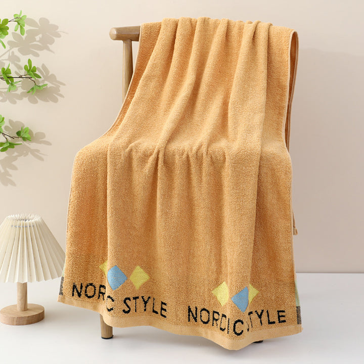 Cozy and Stylish Bath Towel in Nordic Style Kalsten