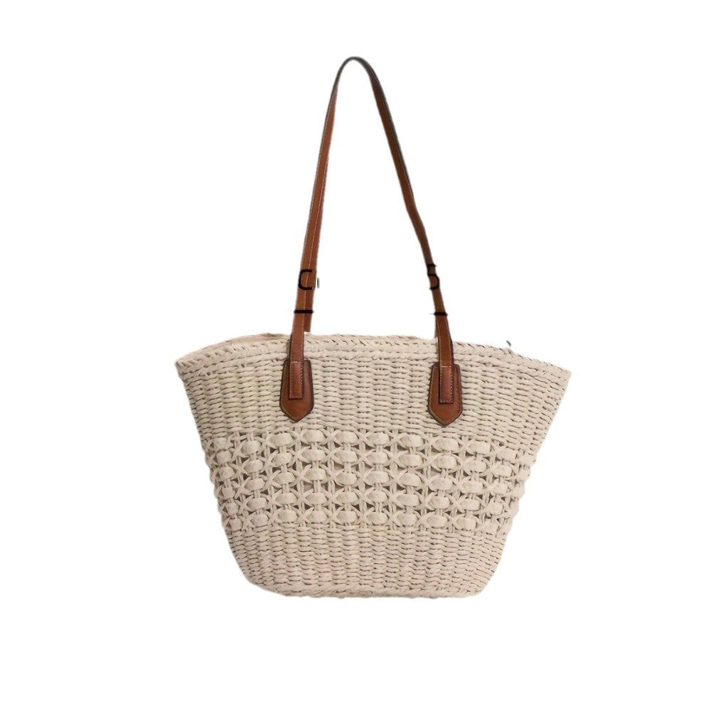Elegant Woven Tote Bag Kalsten