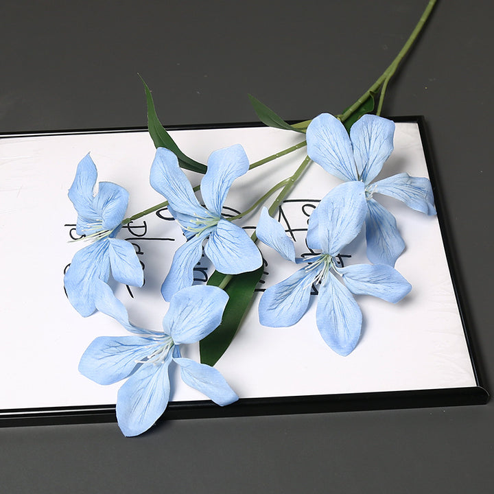 Elegant Faux Orchid Floral Stems