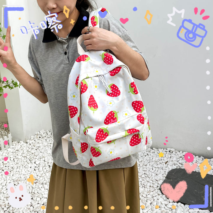 Playful Patterned Backpack Kalsten
