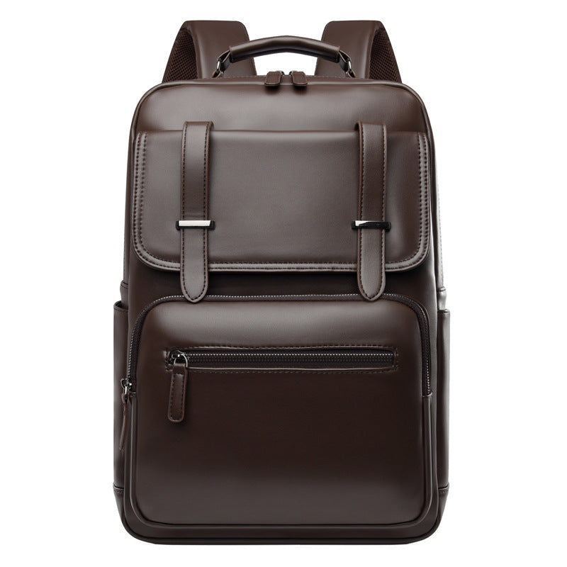 Leather Laptop Backpack Kalsten
