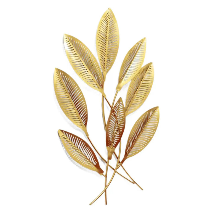Modern Leaf Metal Wall Art Kalsten