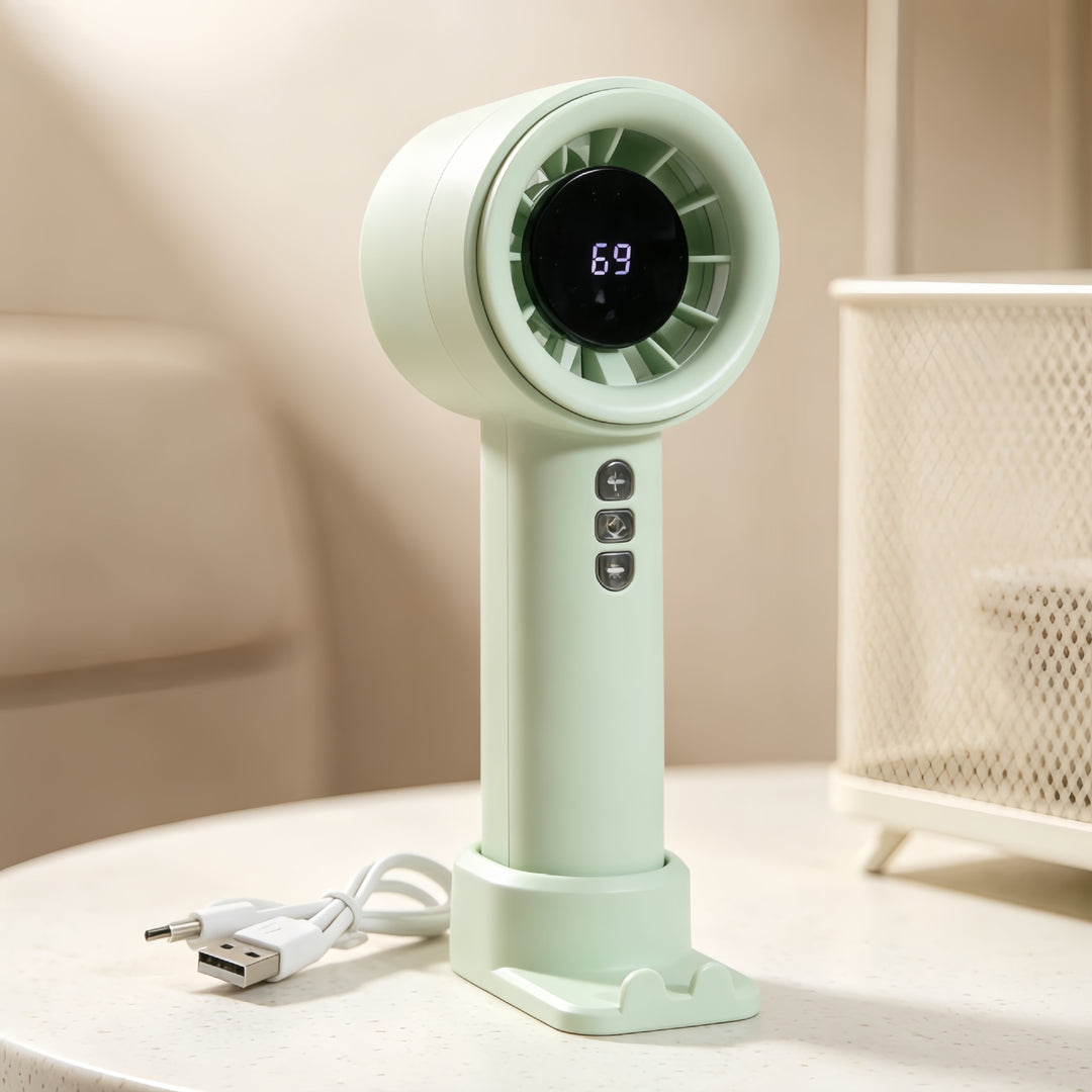 Portable Cooling Fan with Precise Temperature Display Kalsten