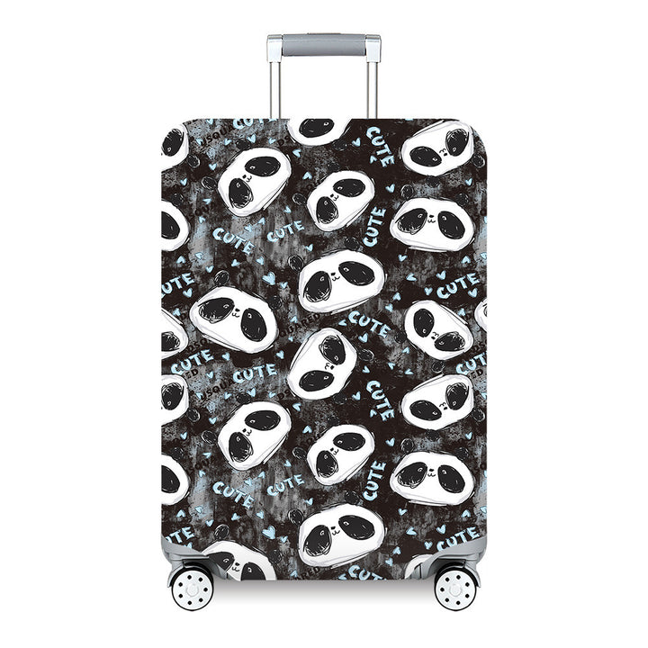 Women's Hard Shell Travel Suitcase with Custom Statement Design Kalsten