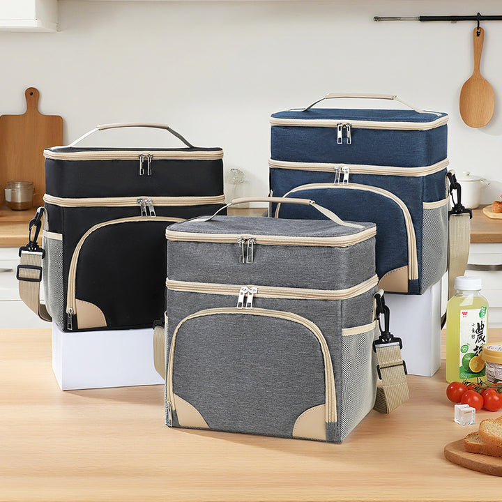 Insulated Multi-Pocket Lunch Organizer Kalsten