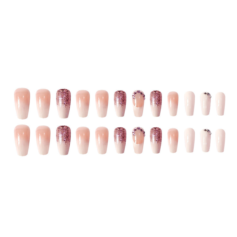 Decorative Press-On Nail Set Kalsten