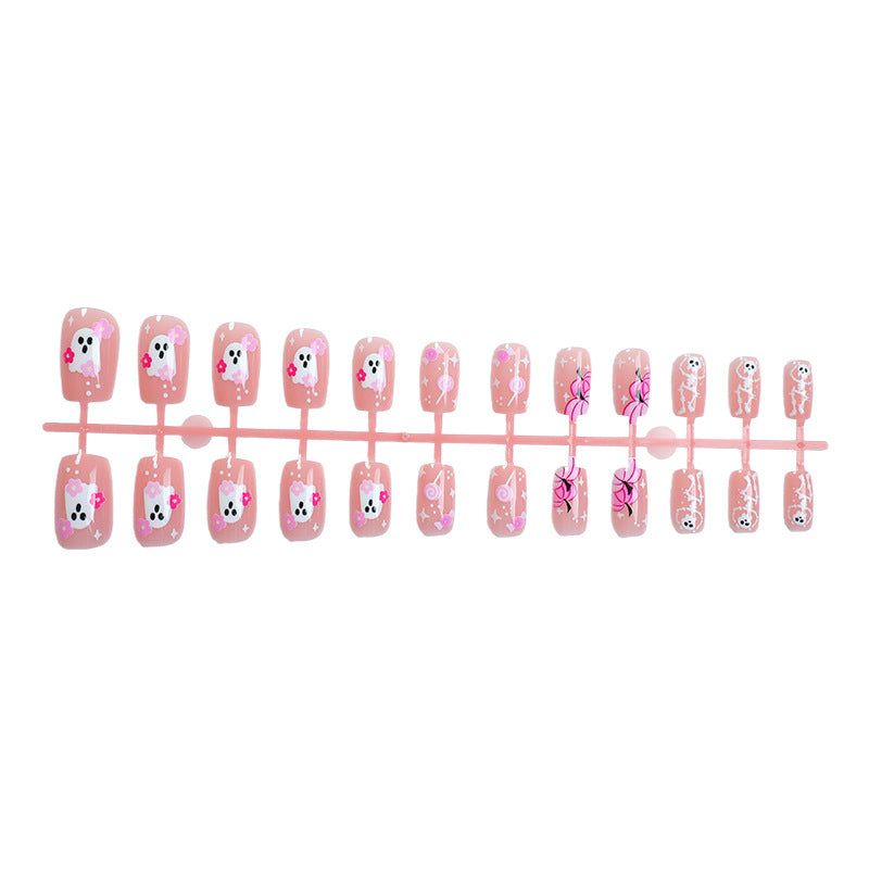 Playful Themed Press-On Nail Set Kalsten