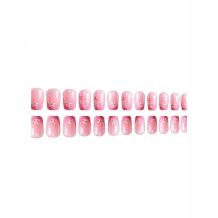 Floral Ombre Press-On Nails Kalsten