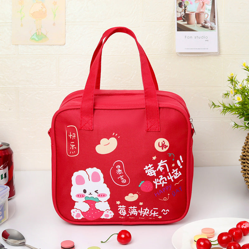Children's Insulated Bear-Themed Lunch Bag Kalsten