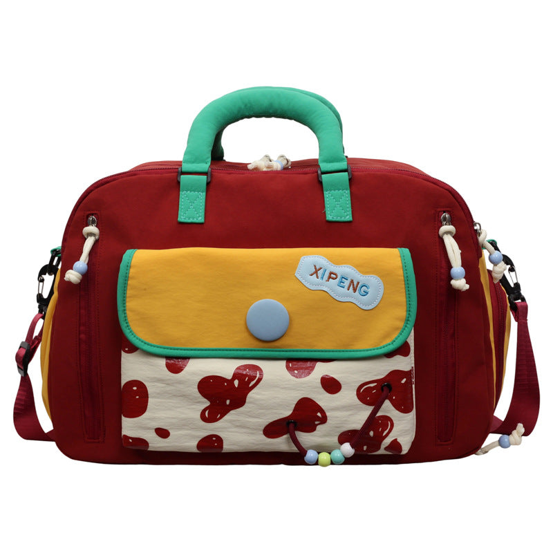 Trendy Multi-Pocket Utility Duffle Bag Kalsten