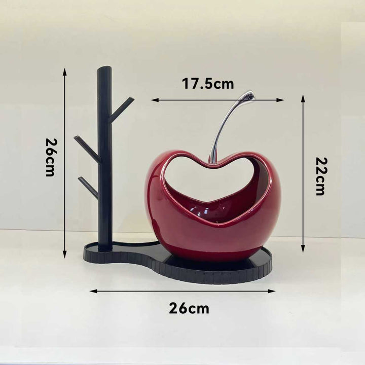 Creative Apple-Shaped Decorative Piece for Home Decor