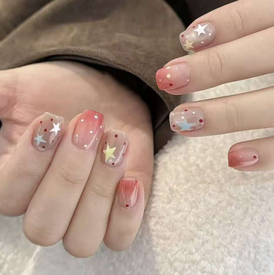 Whimsical Themed Press-On Nail Set Kalsten