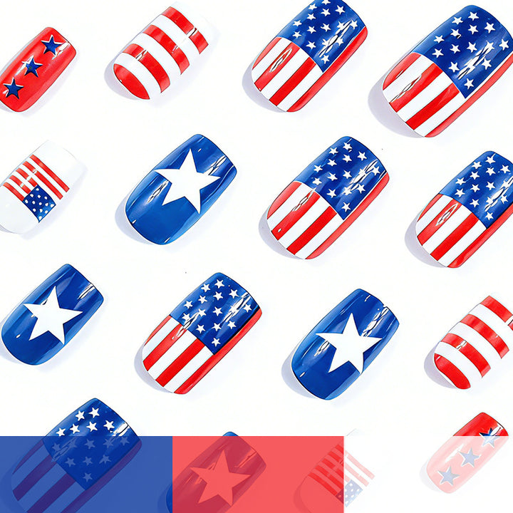 Patriotic Nail Art Set Kalsten