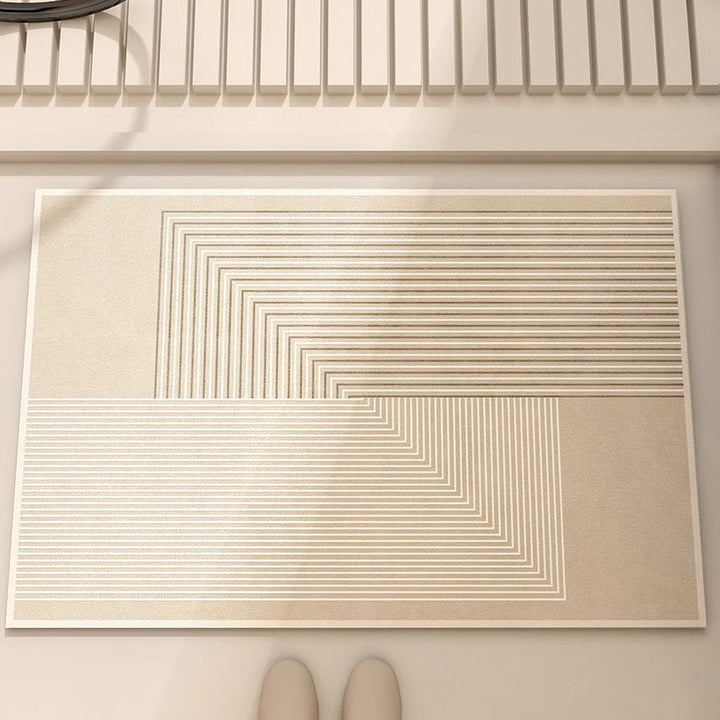 Geometric Pattern Floor Mat