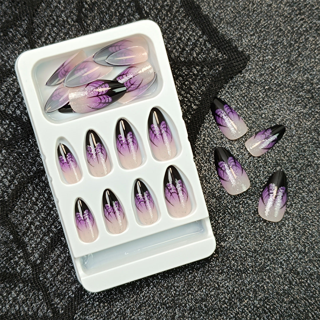 Artistic Abstract Press-On Nail Set Kalsten
