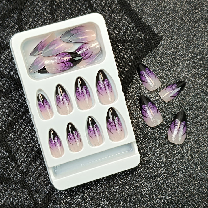 Artistic Abstract Press-On Nail Set Kalsten
