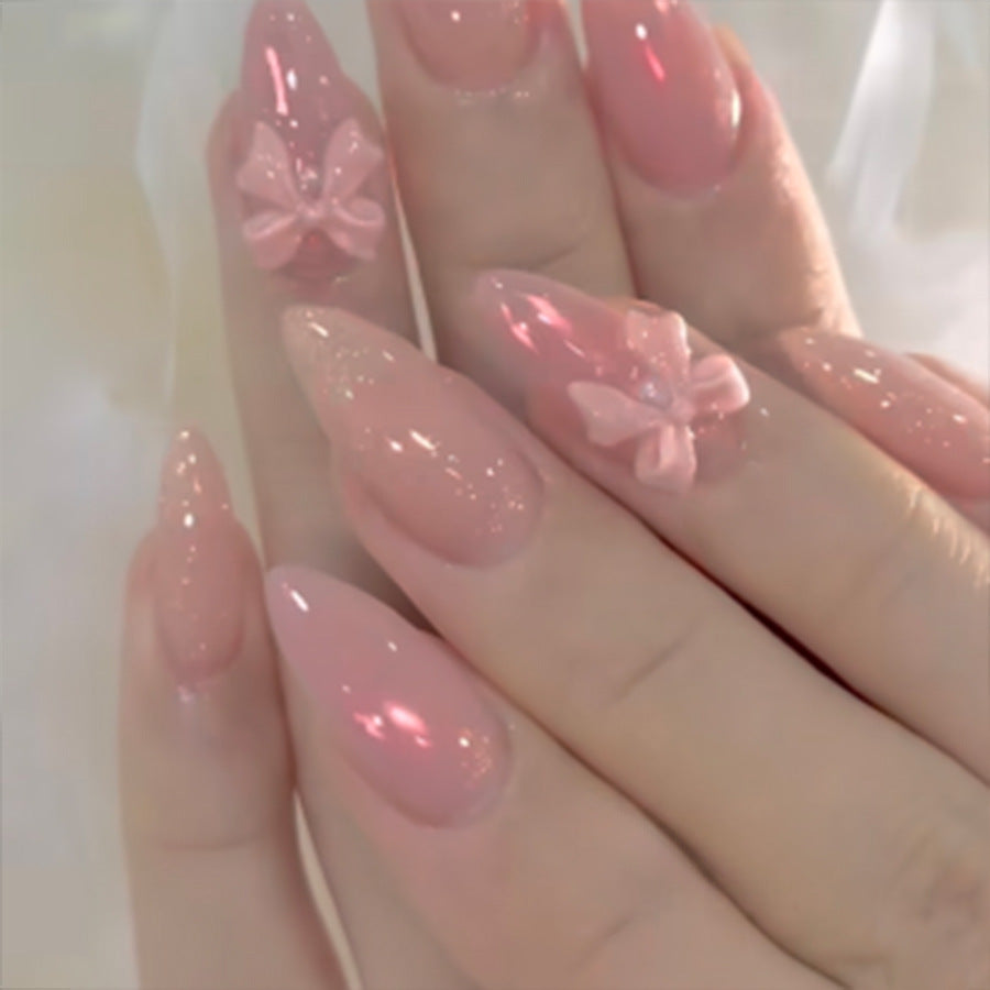Nail art set with shimmering tips and elegant decorations Kalsten