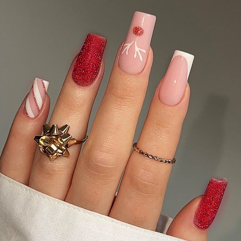 Holiday-Themed Press-On Nail Art Set Kalsten 1788495570
