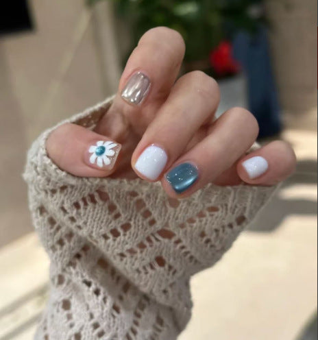 Decorative Flower Nail Art Kalsten