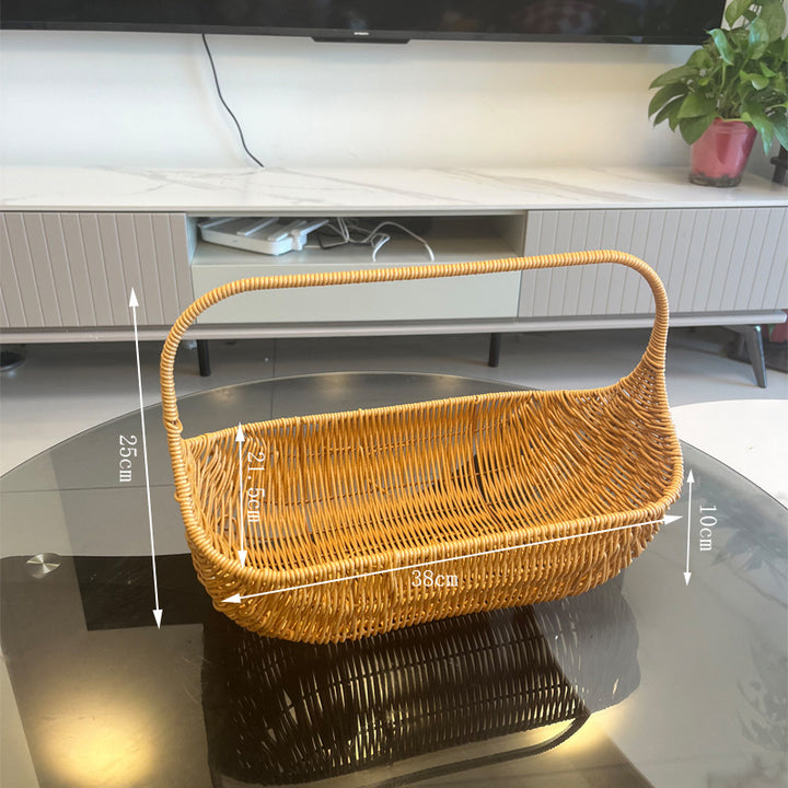 Elegant Woven Picnic Basket Kalsten