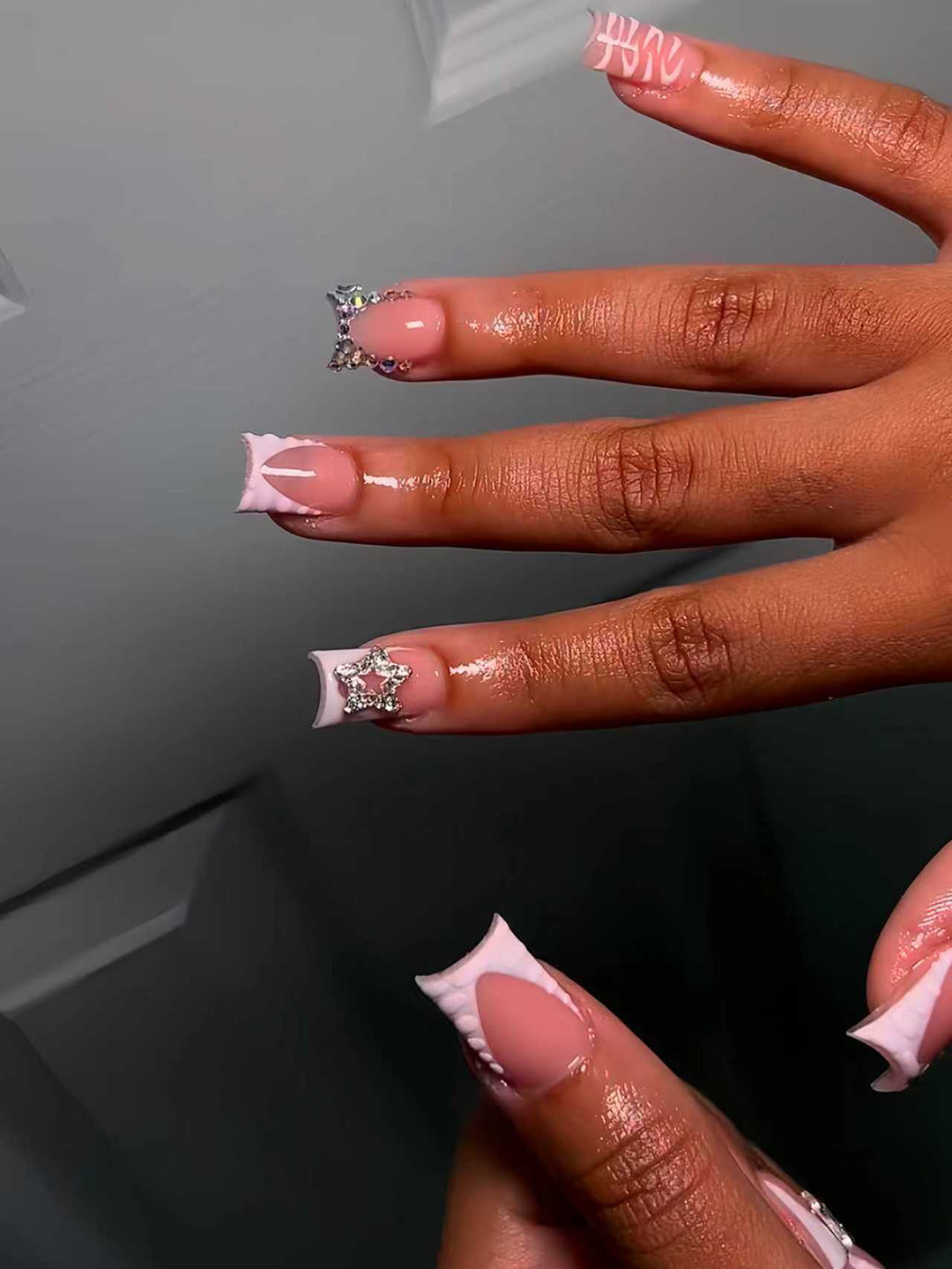 Glamorous Acrylic Nail Art Extensions Kalsten