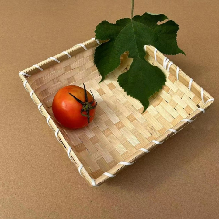 Rectangular Woven Serving Tray Kalsten