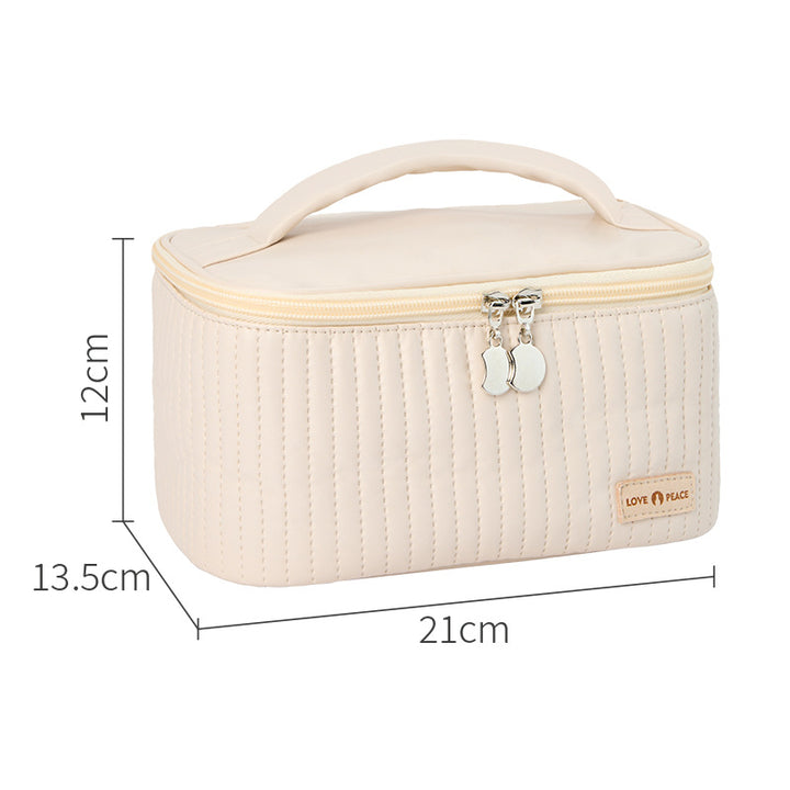 Elegant Quilted Makeup Storage Case Kalsten