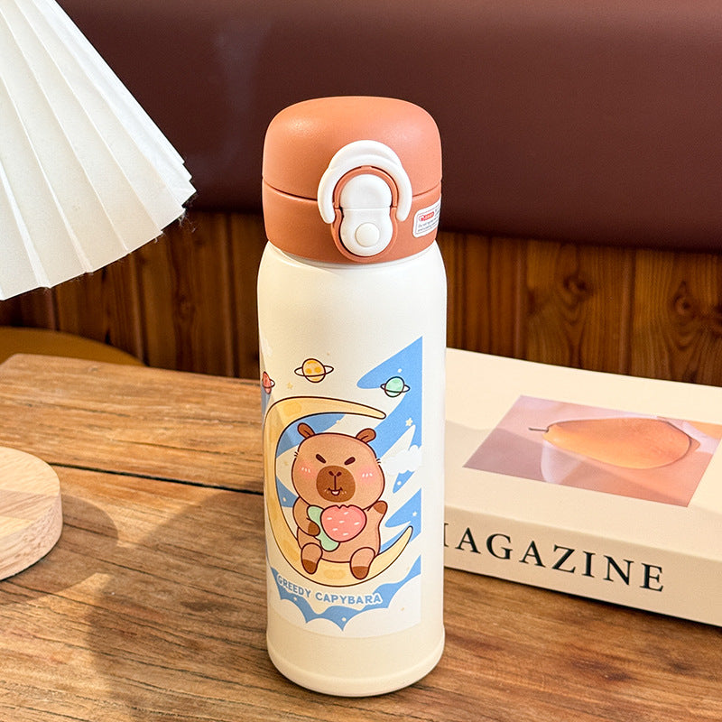 Ladies Insulated Drinking Bottle with Colorfully Designed Animal Motif Kalsten