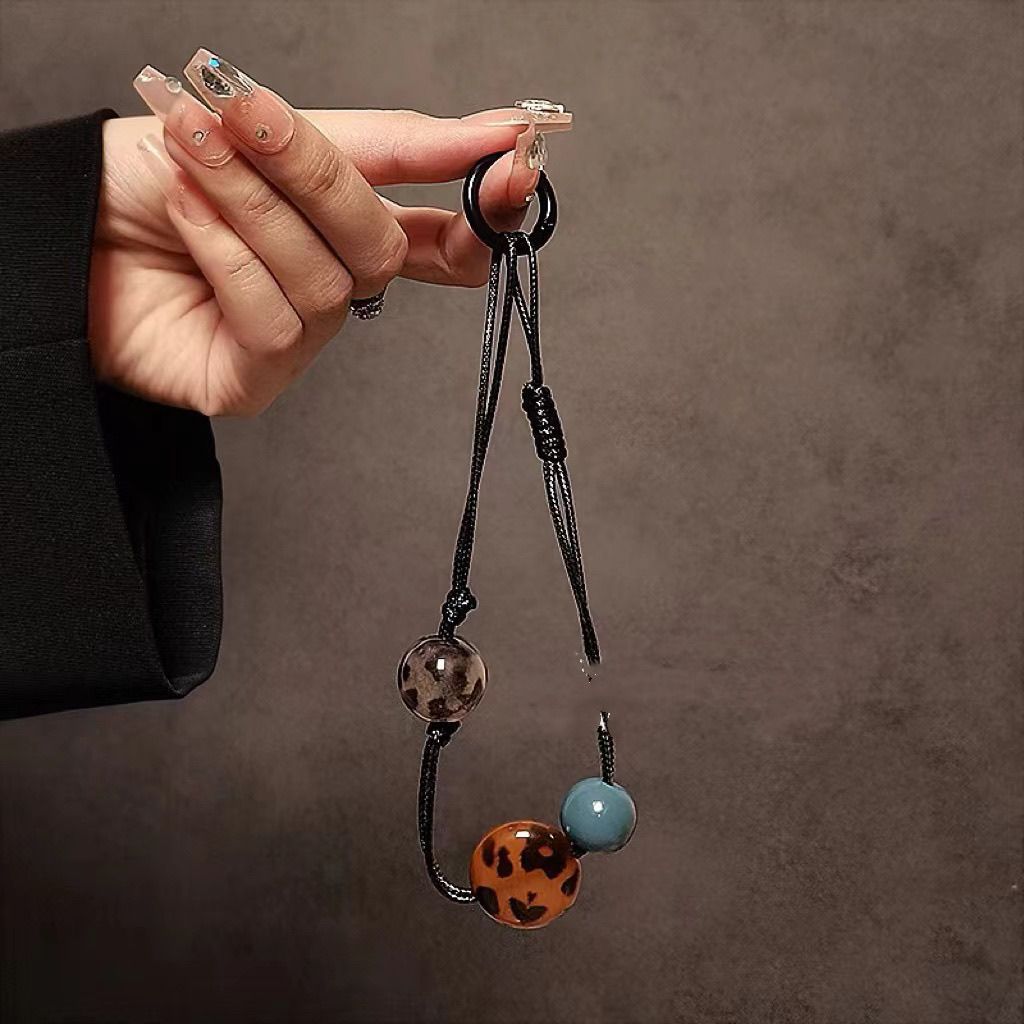 Unique Beaded Charm Keychain Kalsten