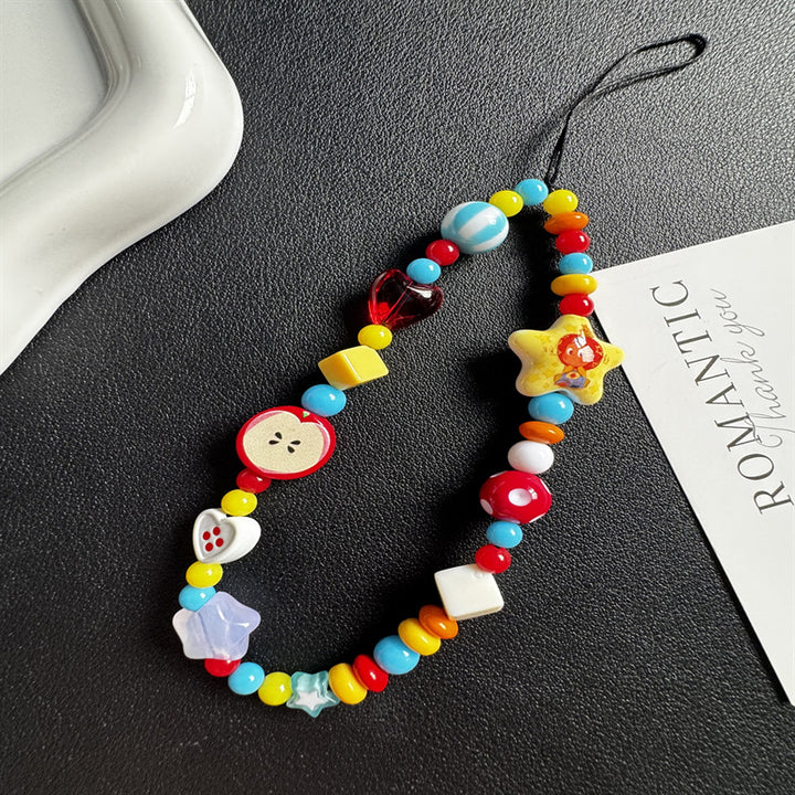 Playful Themed Beaded Eyewear Holder Kalsten