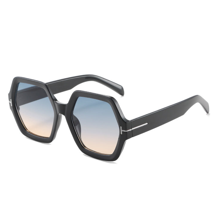 Stylish Oversized Hexagonal Sunglasses Kalsten