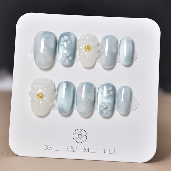 Decorative Animal Print Press-On Nail Set Kalsten
