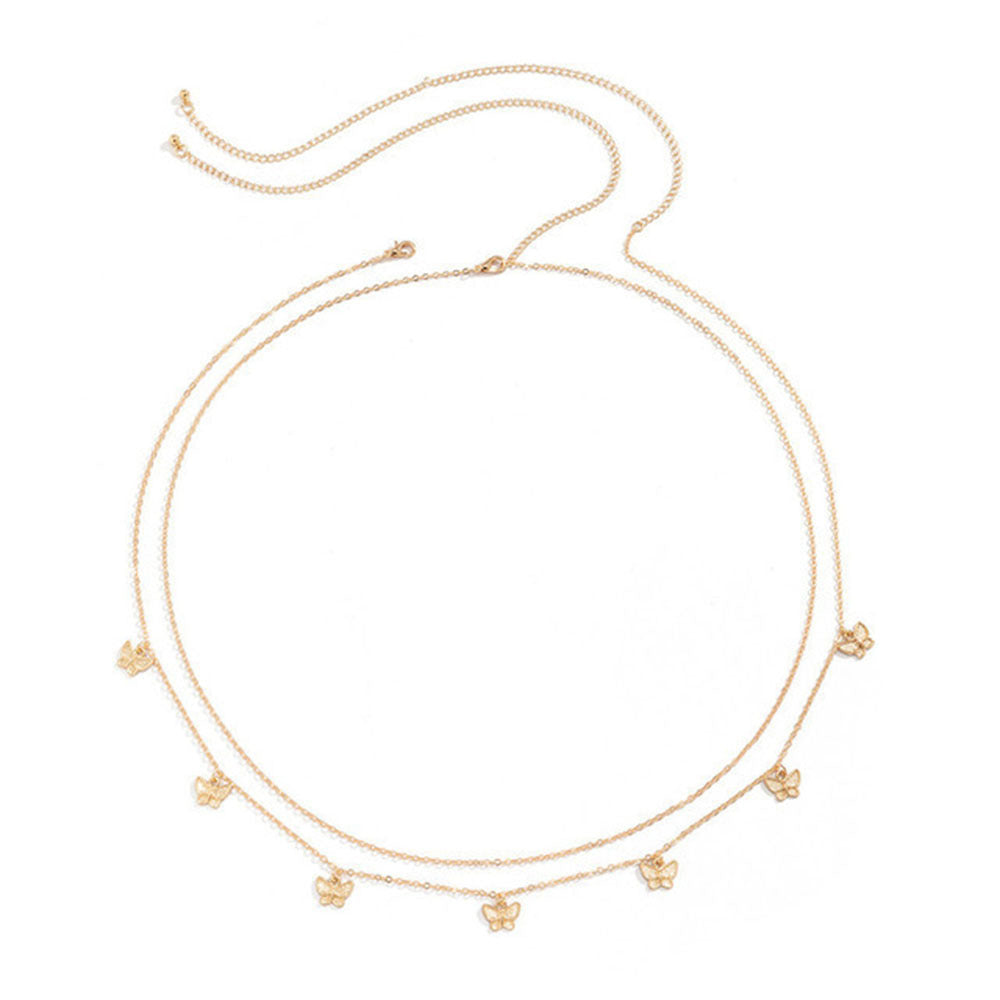 Delicate Butterfly Chain Necklace Kalsten