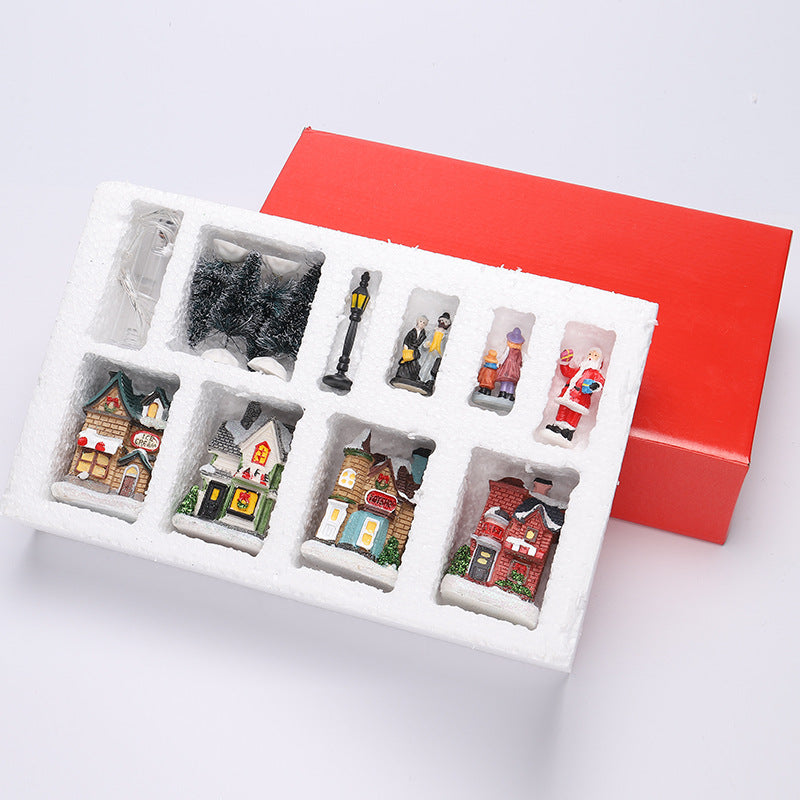 Christmas Village Decoration Set Kalsten