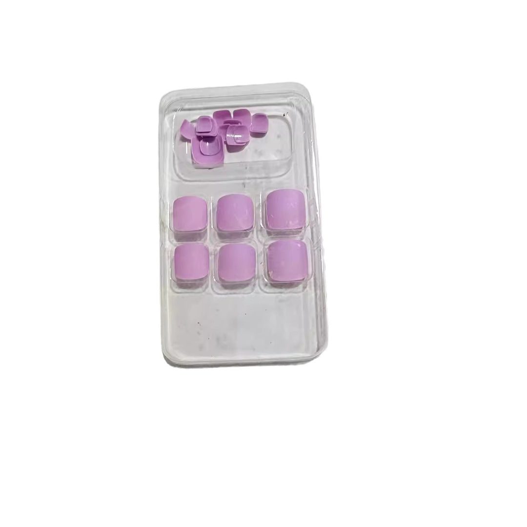Square-Shaped Press-On Nail Set Kalsten