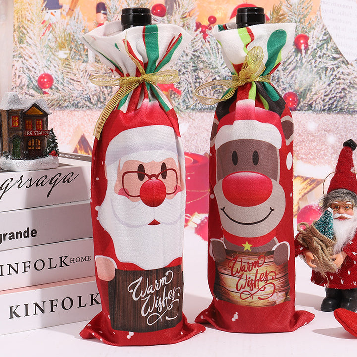 Christmas wine bottle cover Kalsten