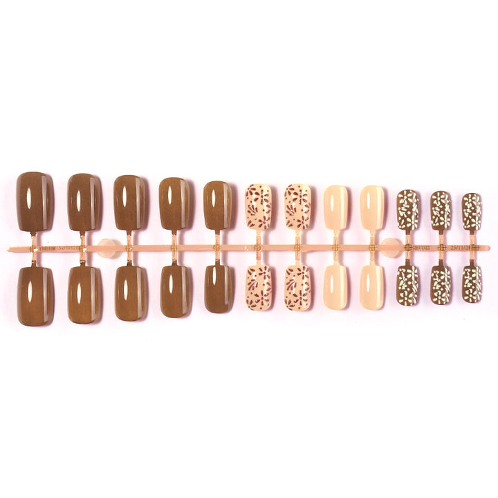 Premium Press-On Nail Set with Artistic Designs Kalsten