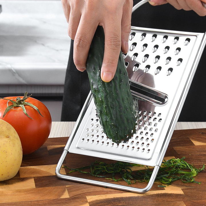 Stainless Steel Kitchen Grater with Ergonomic Handle Kalsten