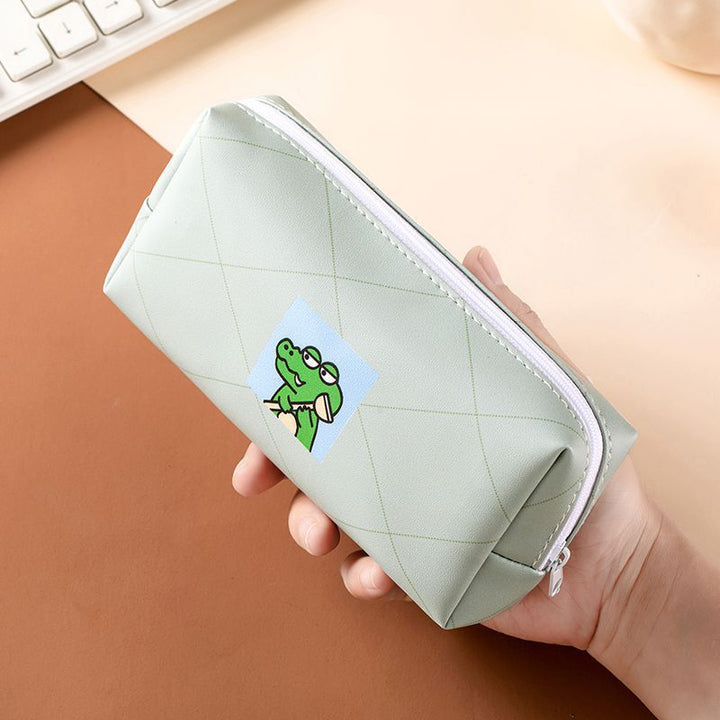Fun Cartoon Animal-Themed Zipper Pencil Case