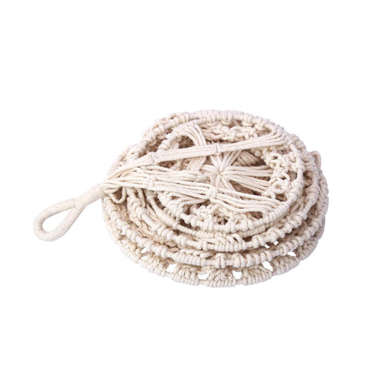 Three-Tier Macramé Hanging Plant Holder