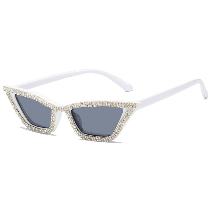 Women extravagant Cat-Eye sunglasses with sparkling crystal frame Kalsten