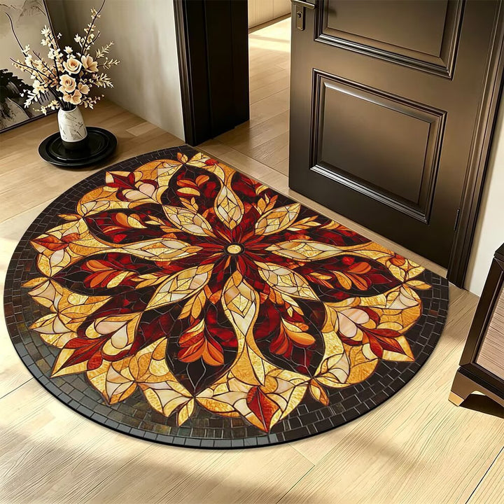 Artistic Mosaic Round Rug