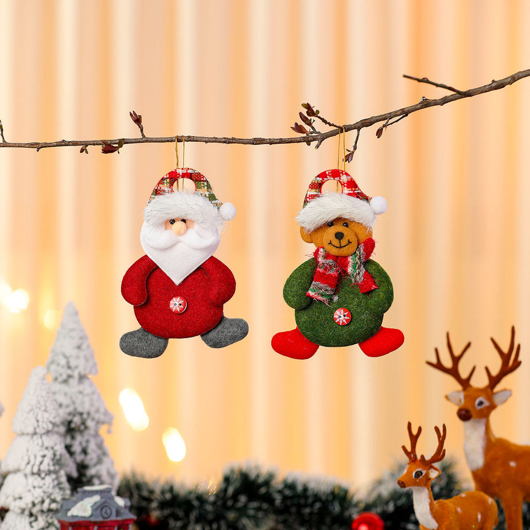 Decorative Plush Snowman Ornament Kalsten