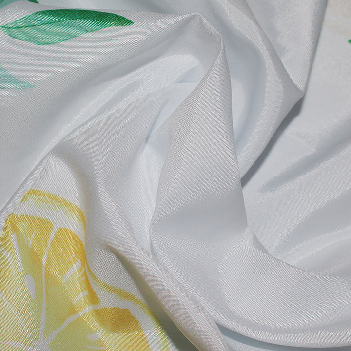 Women's Vibrant Citrus Print Shower Curtain Kalsten