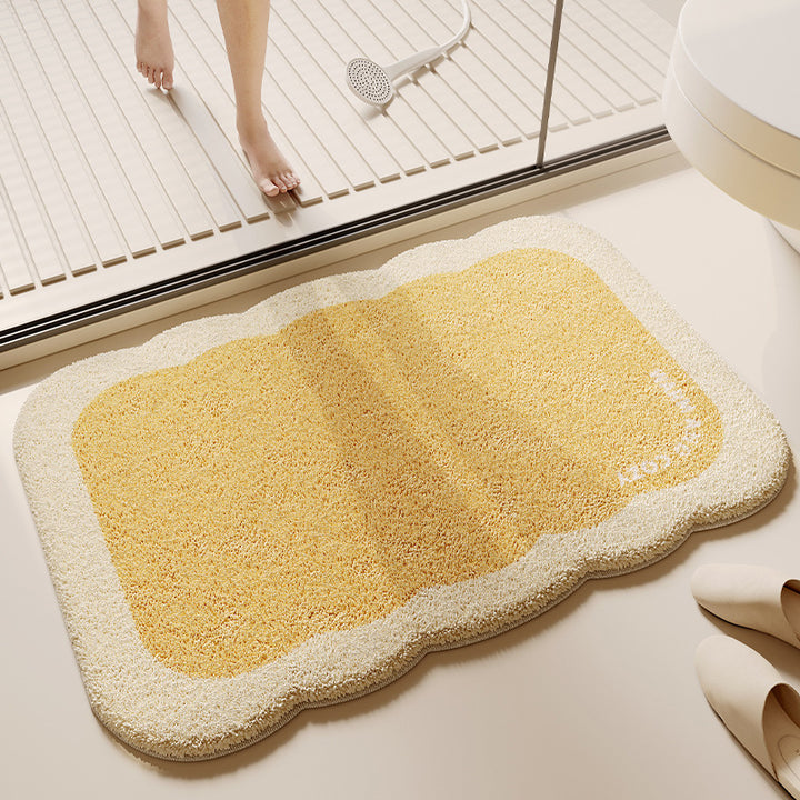 Soft Textured Bathroom Rug Kalsten