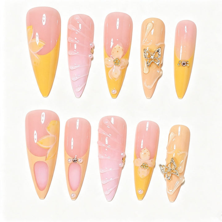 Artistic Butterfly Nail Art Set Kalsten
